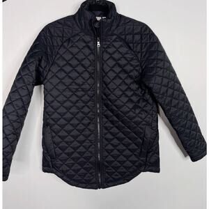 We by Living in Yellow Womens XS Black Quilted Nylon Puffer Jacket Lightweight